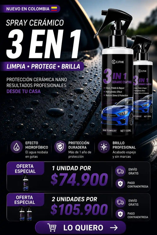 Revestimiento Nano de cerámico 100 ML